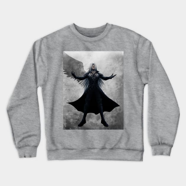 Sephiroth Crewneck Sweatshirt by mcashe_art